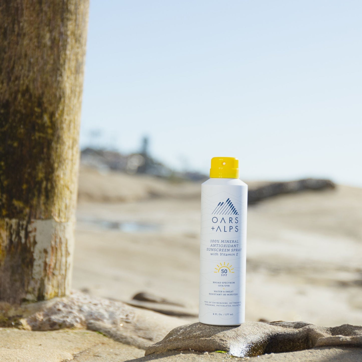 100% Mineral Antioxidant Sunscreen Spray with SPF 50 - Jetset Essentials