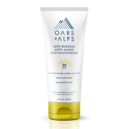 100% Mineral Anti-Aging Face Moisturizer with SPF 30 - Jetset Essentials