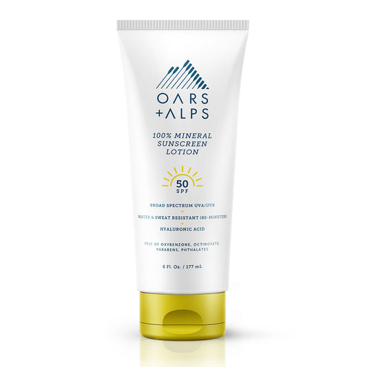 100% Mineral Sunscreen Lotion with SPF 50 - Jetset Essentials