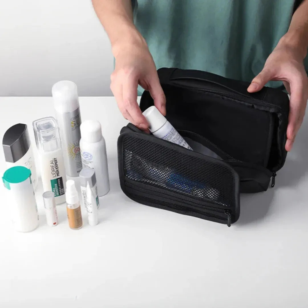 Premium Business Travel Toiletry Bag - Jetset Essentials