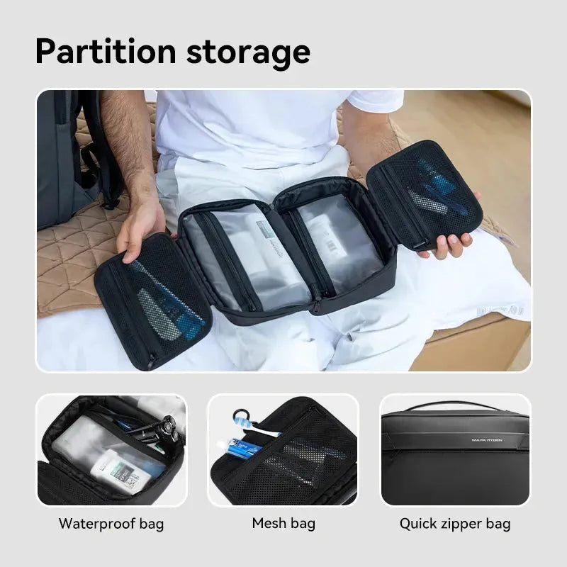 Premium Business Travel Toiletry Bag - Jetset Essentials