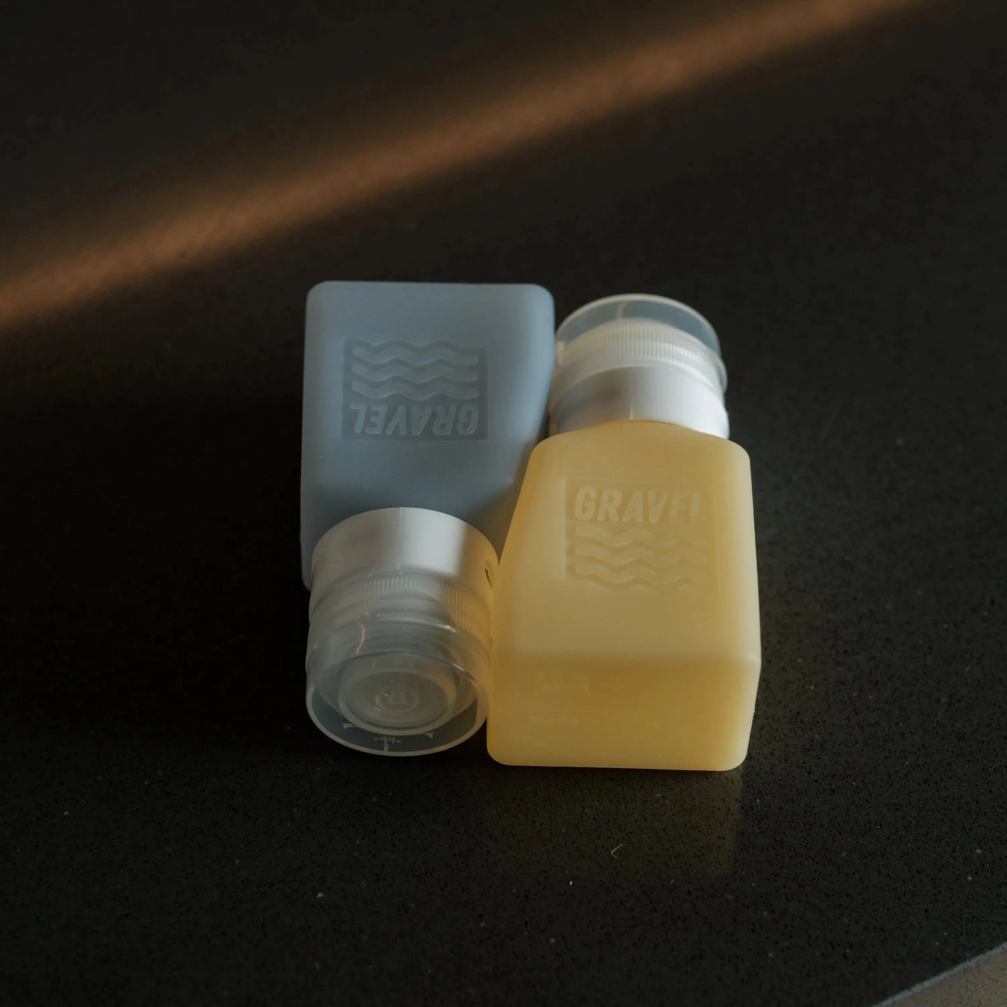 Travel Bottles For Liquids 3oz (89 ml) (Two Pack) | Honey & Glacier - Jetset Essentials