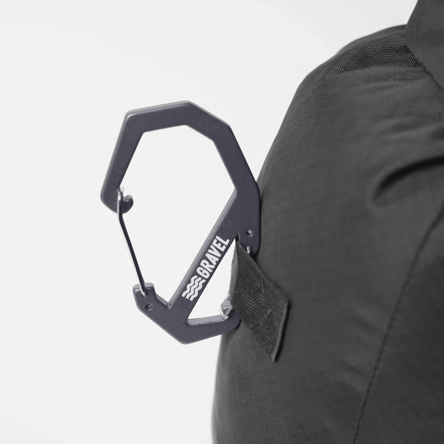 Double Gated Carabiner | Gray - Jetset Essentials
