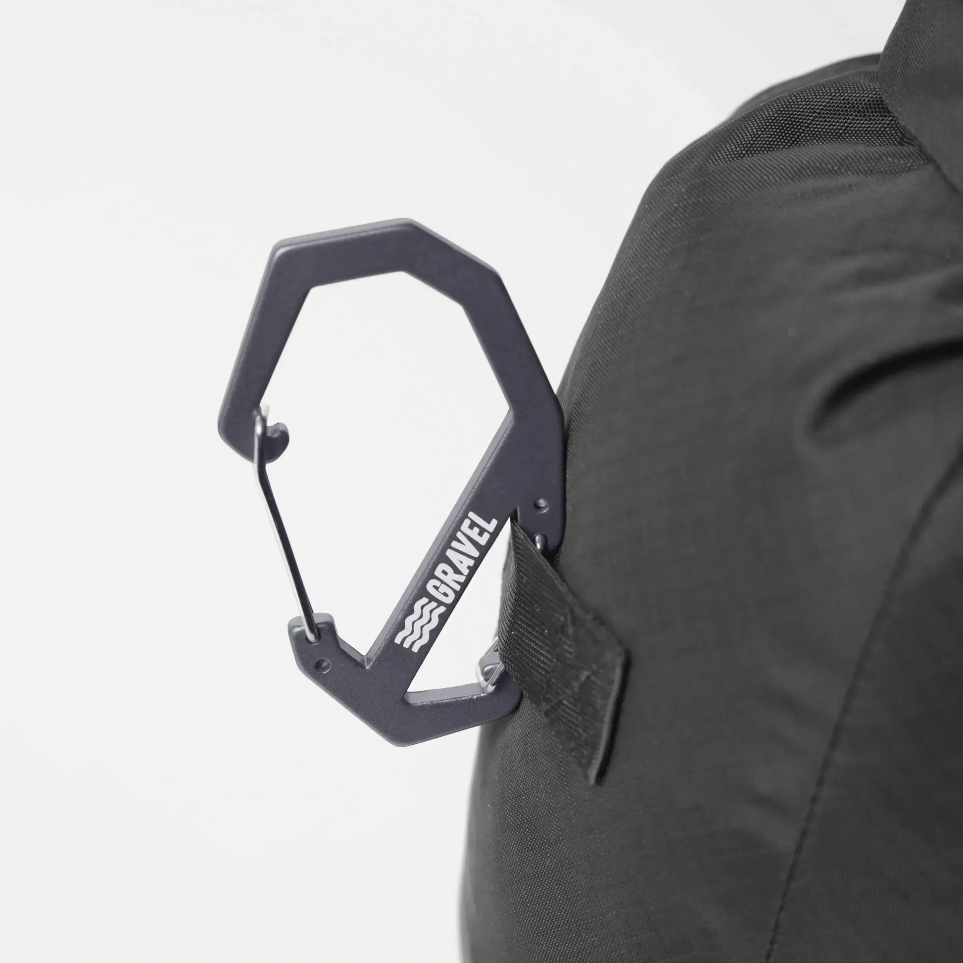 Double Gated Carabiner | Gray - Jetset Essentials