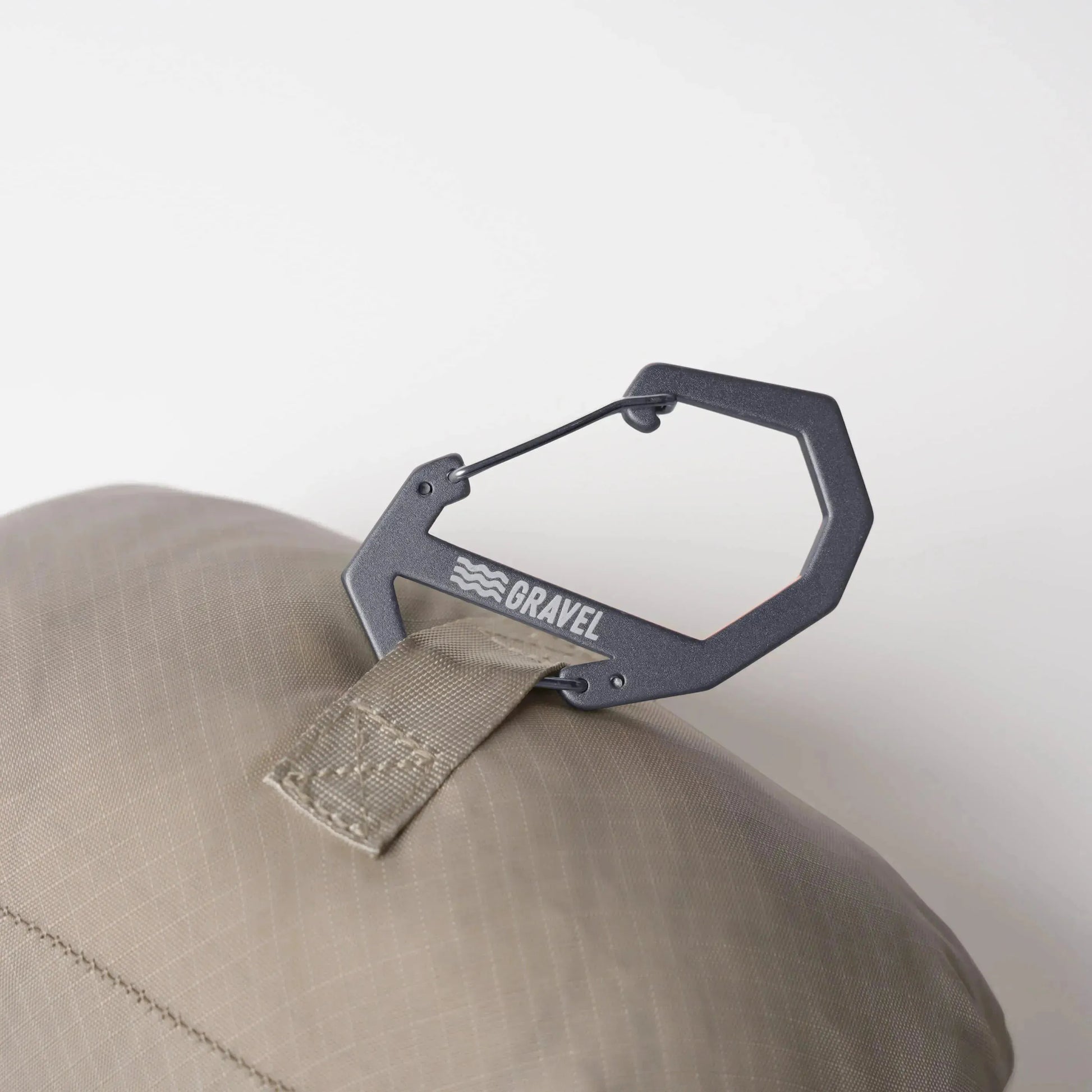 Double Gated Carabiner | Gray - Jetset Essentials