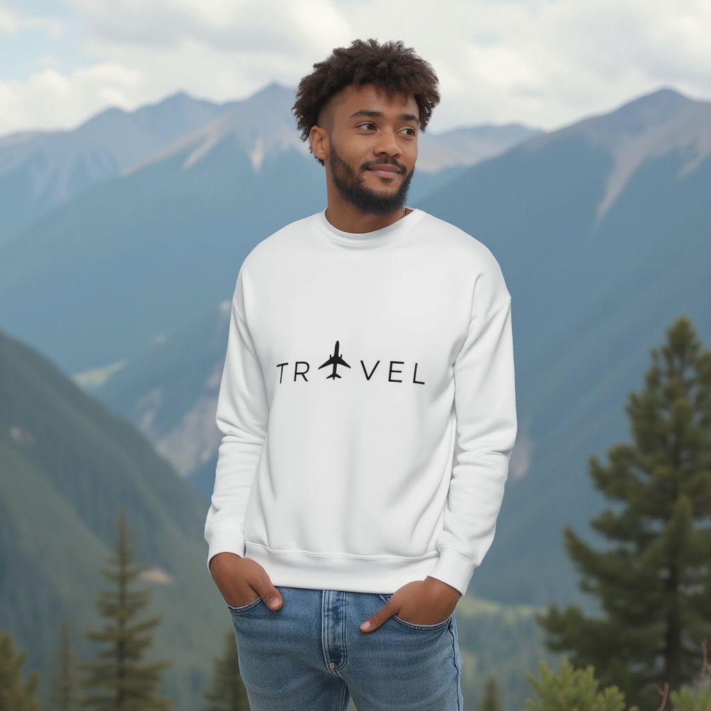 JetSet Travel Drop Shoulder Sweatshirt