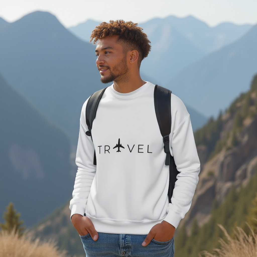 JetSet Travel Drop Shoulder Sweatshirt